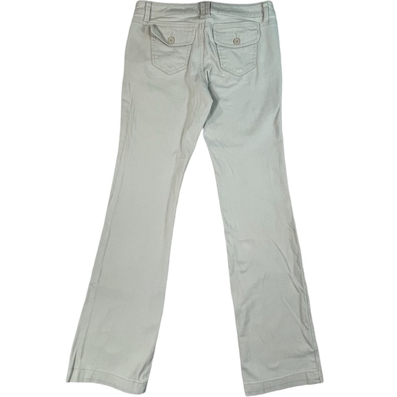 SO size 3 bootcut khaki pants wide leg button flap pockets. Great used condition - Picture 5 of 13